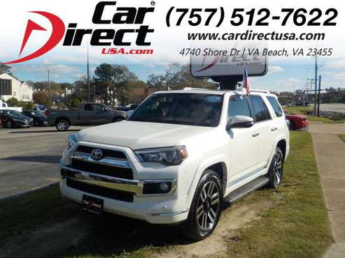 2016 Toyota 4Runner LIMITED 4X4, NAVIGATION, TOW PACKAGE, HEATED AND... for sale in Virginia Beach, VA