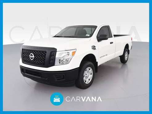 2017 Nissan TITAN XD Single Cab S Pickup 2D 8 ft pickup White for sale in Janesville, WI