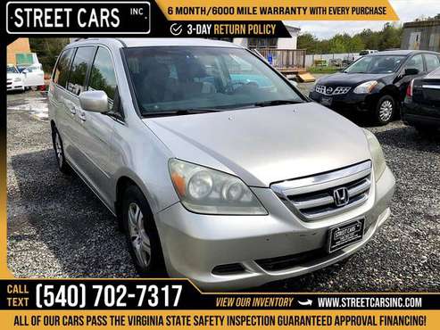 2005 Honda Odyssey EX AT PRICED TO SELL! - - by dealer for sale in Fredericksburg, NC
