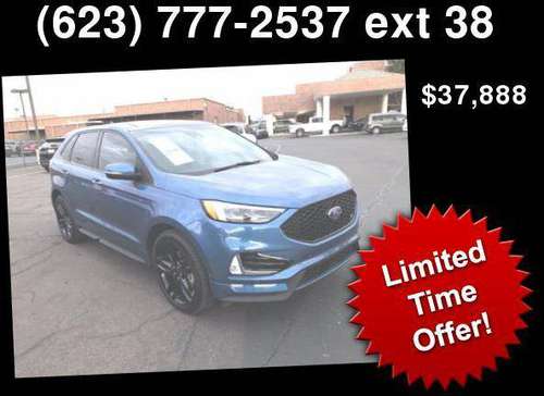 2019 Ford Edge ST AWD Blue - cars & trucks - by dealer - vehicle... for sale in Glendale, AZ