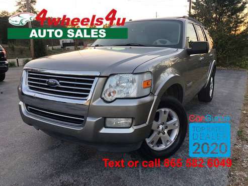 2008 Ford Explorer XLT 4.0 V6 4x4 Leather, DVD - cars & trucks - by... for sale in Knoxville, TN