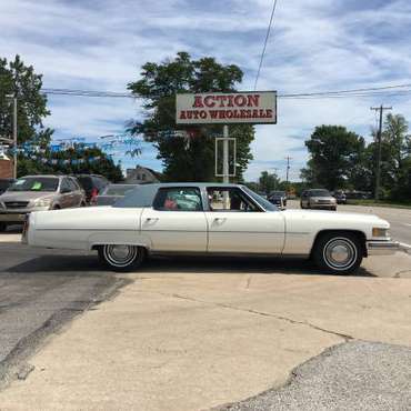 1976 Cadillac Fleetwood Brougham 1 Owner All Original - cars & for sale in Painesville , OH