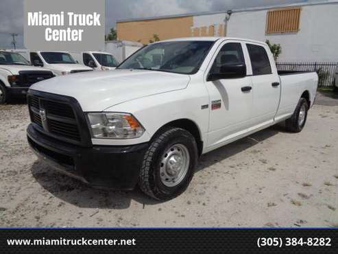 2012 Dodge RAM 250 2500 CREW CAB LONG BED PICK UP TRUCK COMMERCIAL for sale in Hialeah, FL