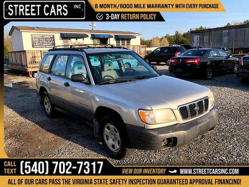 2001 Subaru Forester L Auto PRICED TO SELL! - - by for sale in Fredericksburg, District Of Columbia