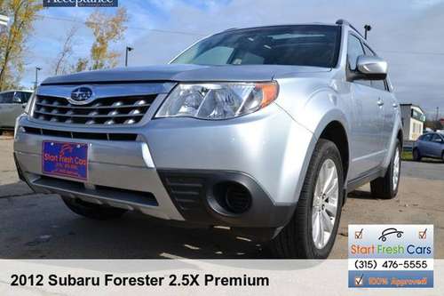 AWD*2012 SUBARU FORESTER 2.5X PREMIUM - cars & trucks - by dealer -... for sale in Syracuse, NY