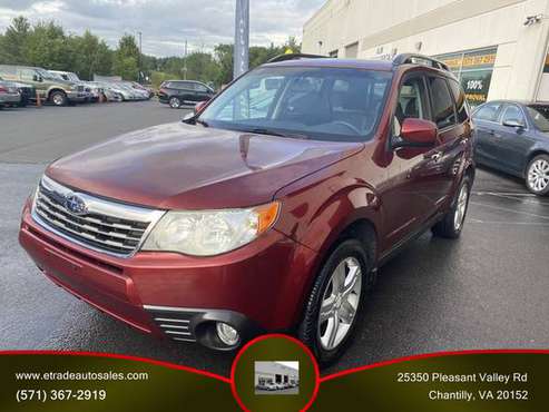 2009 Subaru Forester X Limited Sport Utility 4D 105711 Cash Price for sale in CHANTILLY, District Of Columbia