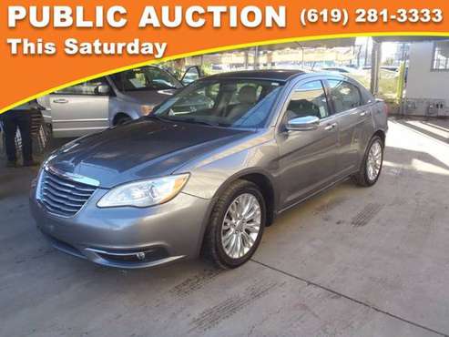 2012 Chrysler 200 Public Auction Opening Bid - - by for sale in Mission Valley, CA