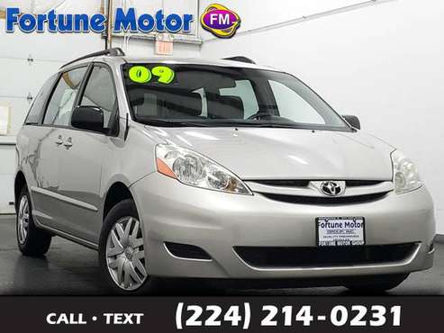 2009 Toyota Sienna 5dr 7-Pass Van CE FWD (Natl) - cars & for sale in WAUKEGAN, IL
