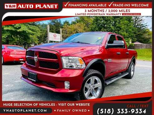 453/mo - 2013 Ram Ram Pickup 1500 Express 4x4Crew 4 x 4 Crew for sale in West Sand Lake, NY