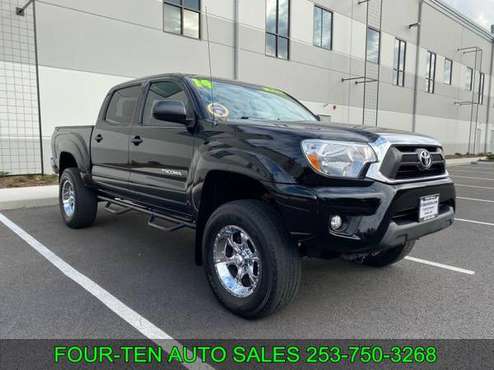 2014 TOYOTA TACOMA 4x4 4WD DOUBLE CAB TRUCK *LIFTED, NEW TIRES!!* for sale in Buckley, WA