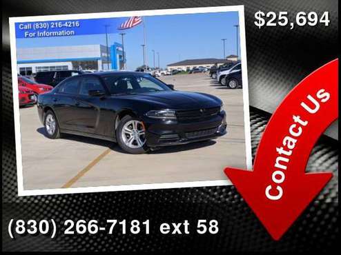 2019 Dodge Charger SXT - cars & trucks - by dealer - vehicle... for sale in North Floresville, TX