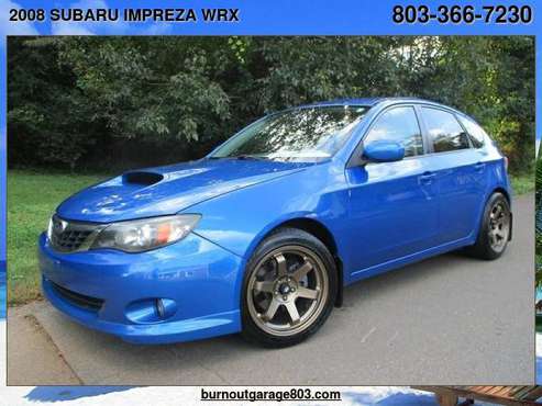 2008 SUBARU IMPREZA WRX with - cars & trucks - by dealer - vehicle... for sale in Rock Hill, NC