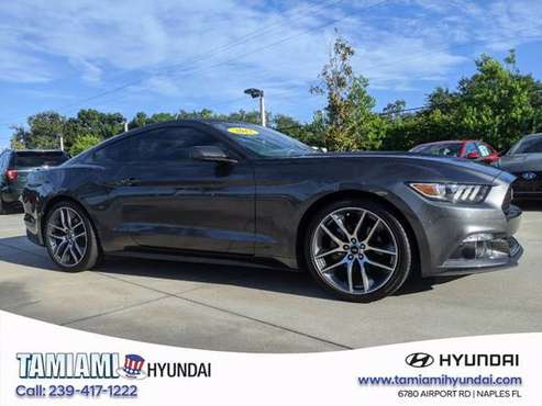 2016 Ford Mustang Gray *WHAT A DEAL!!* - cars & trucks - by dealer -... for sale in Naples, FL