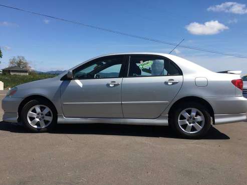 2003 Toyota corolla S - - by dealer - vehicle for sale in Independence, OR