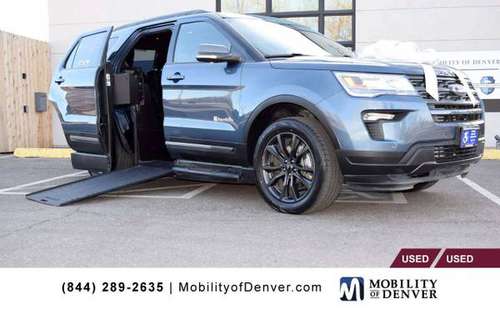 2018 Ford Explorer XLT FWD BLUE - - by dealer for sale in Denver, NM