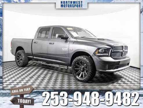 *ONE OWNER* Lifted 2017 *Dodge Ram* 1500 Sport 4x4 - cars & trucks -... for sale in PUYALLUP, WA