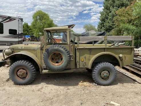1952 Military Dodge M37 Power Wagon for sale in Molina, CO