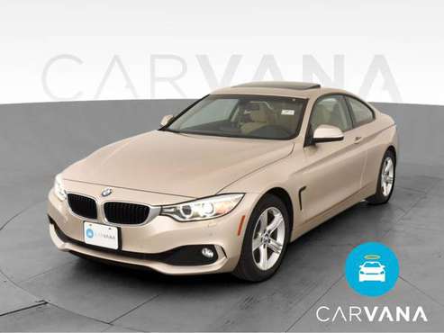 2014 BMW 4 Series 428i xDrive Coupe 2D coupe Beige - FINANCE ONLINE... for sale in Atlanta, WY