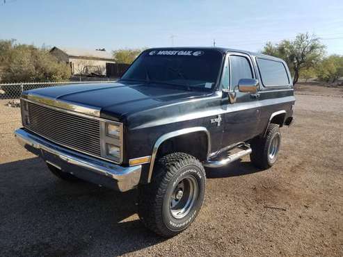 1986 Chevy Blazer 350/700r4 - cars & trucks - by owner - vehicle... for sale in Tucson, AZ