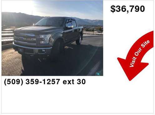 2015 Ford F-150 Lariat for sale in East Wenatchee, WA