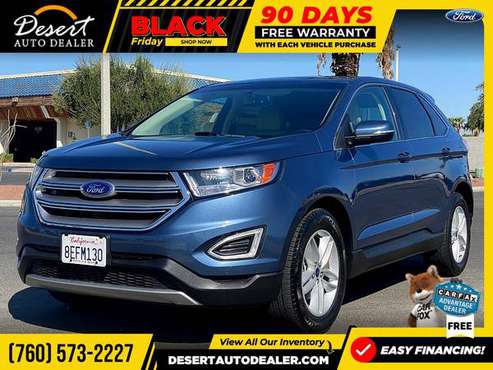 The BEST 2018 Ford Edge SEL 31,000 MILES Leather Seat Fully Loaded... for sale in Palm Desert , CA