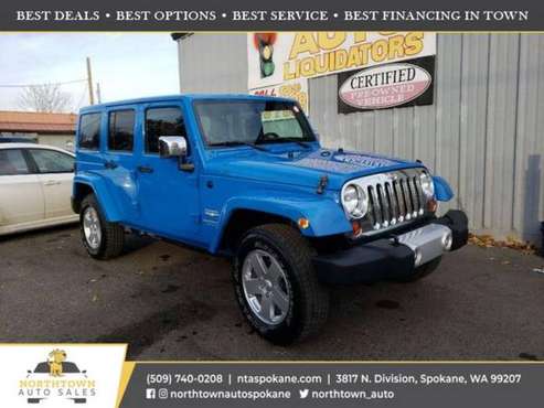 2011 Jeep Wrangler Unlimited Sahara - cars & trucks - by dealer -... for sale in Spokane, ID