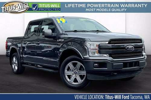 2019 Ford F-150 4x4 4WD F150 Truck LARIAT Crew Cab for sale in Tacoma, WA