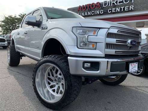 2015 FORD F-150 F150 F 150 PLATINUM - CREWCAB 4X4 $0 DOWN PAYMENT -... for sale in Fredericksburg, VA