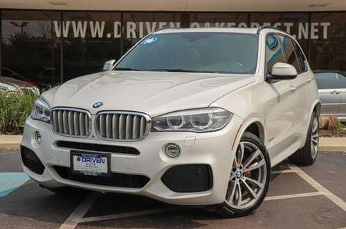 2016 *BMW* *X5* *xDrive50i* Mineral White Metallic for sale in Oak Forest, IL
