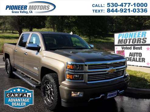 2015 Chevrolet Silverado 1500 High Country Crew Cab 4WD - cars & for sale in Grass Valley, CA