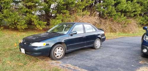1999 Toyota Corolla LE - Low Miles! - cars & trucks - by owner -... for sale in BARBOURSVILLE, VA
