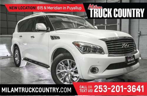 *2012* *INFINITI* *QX56* *8-passenger* for sale in PUYALLUP, WA