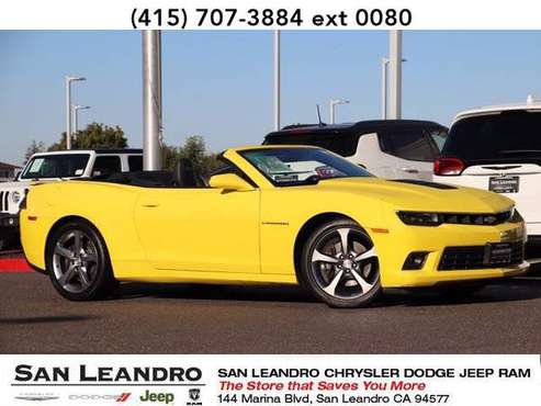 2014 Chevrolet Camaro convertible SS BAD CREDIT OK! - cars & trucks... for sale in San Leandro, CA