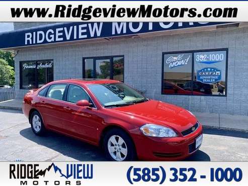 2007 CHEVY Impala LT * Full Size Sedan * Sun Roof * Only 82K miles! for sale in 1, NY