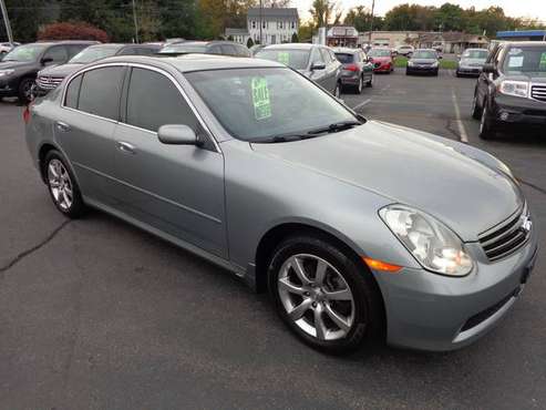 ****2006 INFINITI G35X-AWD-ONLY 96,000 MILES-LTHR-SR-SERVICED 100%NICE for sale in East Windsor, CT