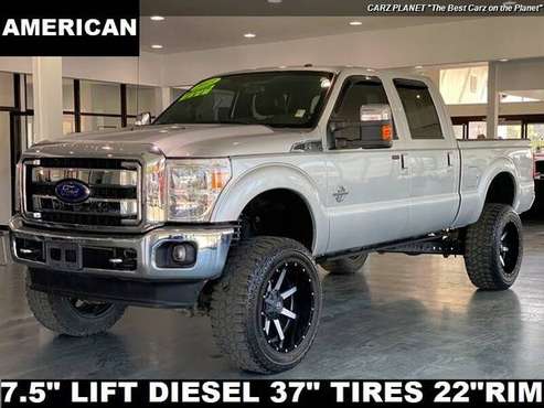 2013 Ford F-250 4x4 4WD F250 Super Duty Lariat LIFTED DIESEL TRUCK for sale in Gladstone, CA
