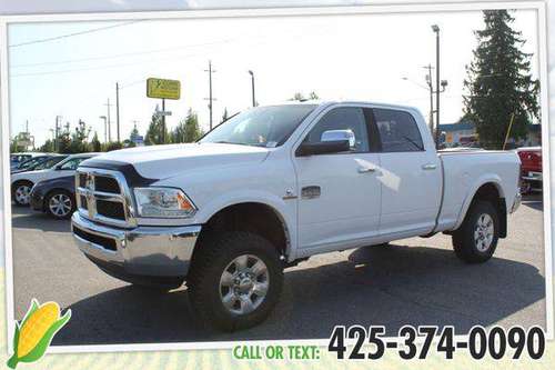 2013 Ram Ram Pickup 3500 Laramie Longhorn - GET APPROVED TODAY!!! for sale in Everett, WA