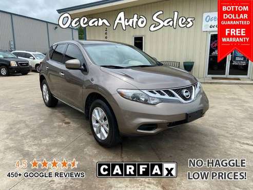 2014 Nissan Murano FWD 4dr S **FREE CARFAX** - cars & trucks - by... for sale in Catoosa, OK