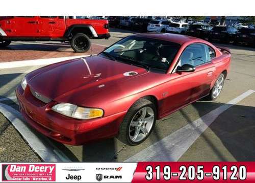 1997 Ford Mustang RWD 2D Coupe / Coupe GT - cars & trucks - by... for sale in Waterloo, IA