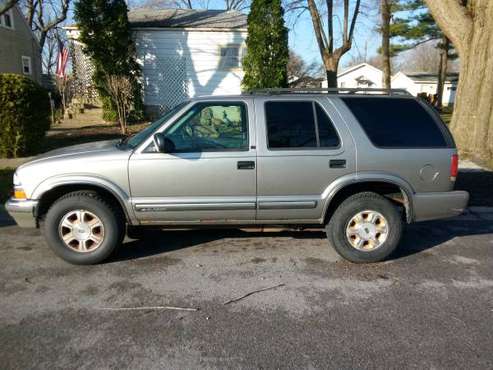 2001 Gold Chevy 4x4 Blazer - cars & trucks - by owner - vehicle... for sale in Hobart, IL