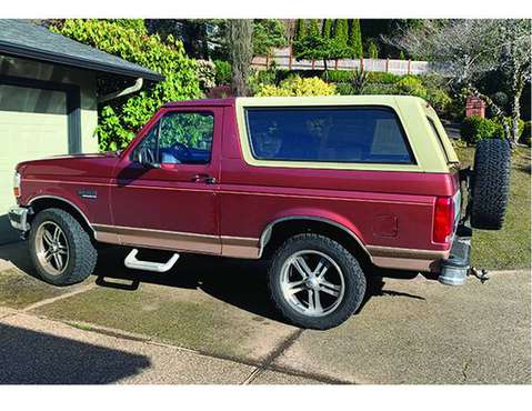 94 FORD BRONCO 4WD Eddie Bauer for sale in Portland, OR