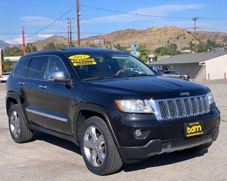 2012 JEEP GRAND CHEROKEE OVERLAND for sale in SUN VALLEY, CA