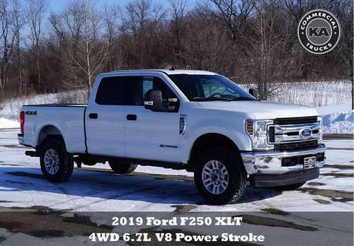 2019 Ford F250 XLT 4X4 - Crew Cab - 4WD 6 7L V8 Power Stroke for sale in Dassel, MN