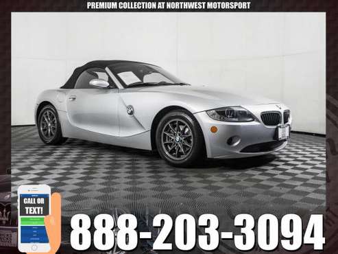 2005 BMW Z4 Roadster RWD - - by dealer - vehicle for sale in PUYALLUP, WA