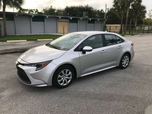 2020 TOYOTA COROLLA-LE - cars & trucks - by owner - vehicle... for sale in Hollywood, FL