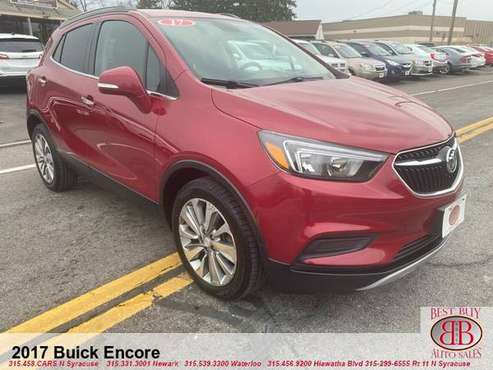2017 BUICK ENCORE! LEATHER! TOUCH SCREEN! BACKUP CAM! PUSH TO... for sale in N SYRACUSE, NY