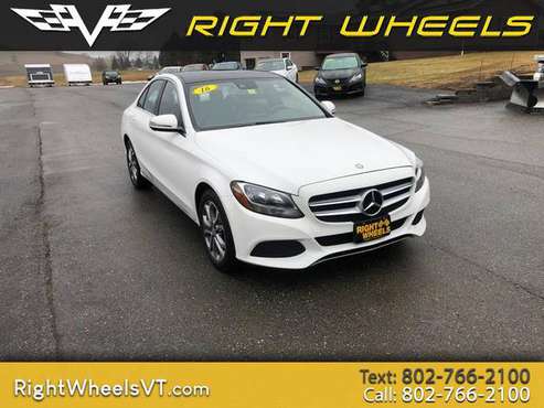 2016 Mercedes-Benz C-Class C300 4MATIC Sedan - - by for sale in Derby vt, VT