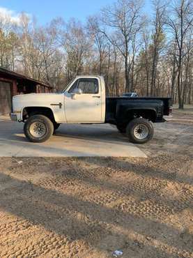 1983 Chevy square body 4x4 for sale in Pillager, MN