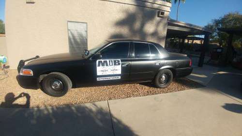 2002 Police Interceptor Ford Crown Victoria - cars & trucks - by... for sale in Scottsdale, AZ