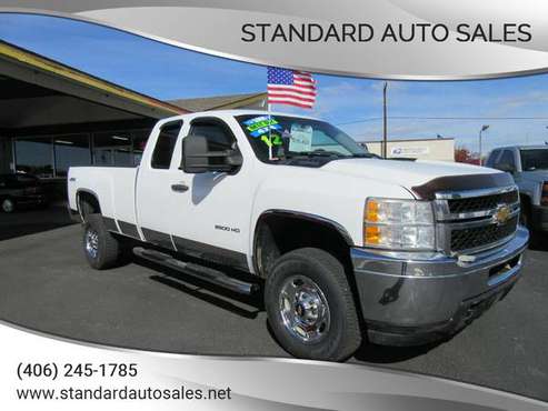 2012 Chevy Silverado 2500HD Extended Cab 4X4 6.0L Gas!!! for sale in Billings, MT